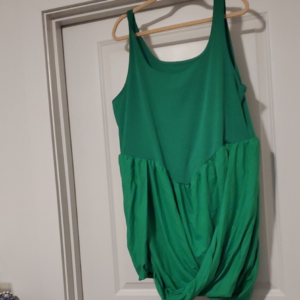 MICAS Green Sleeveless Curve Dress - Picture 6 of 7